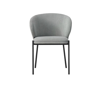 Silla Nayah Gris Base Negra