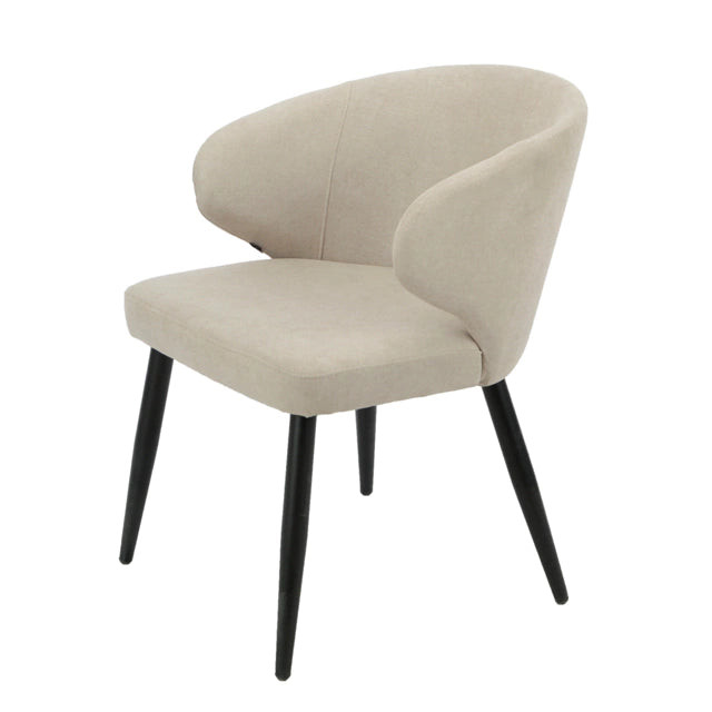 Silla Vita Taupe Base Negra