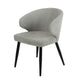 Silla Vita Gris Oscuro Base Negra