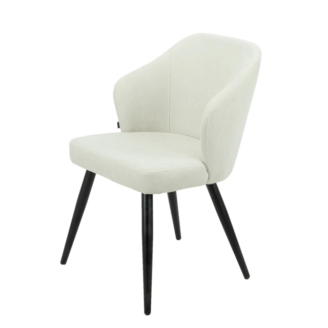 Silla Brisa Beige Base Negra