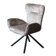 Sillón Niva Taupe Ecocuero y Boucle
