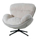 Sillón Arman Gris c/ Chenille Beige