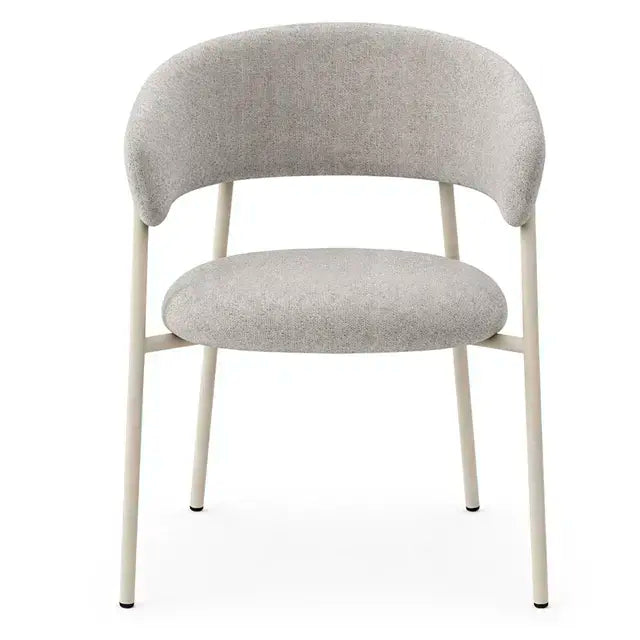 Silla Gala Gris Oscuro Base Capuccino