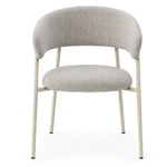 Silla Gala Gris Claro Base Capuccino