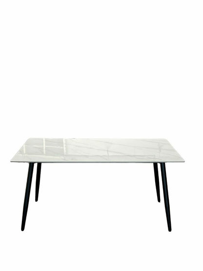 Mesa Aira Calacatta Base Negra