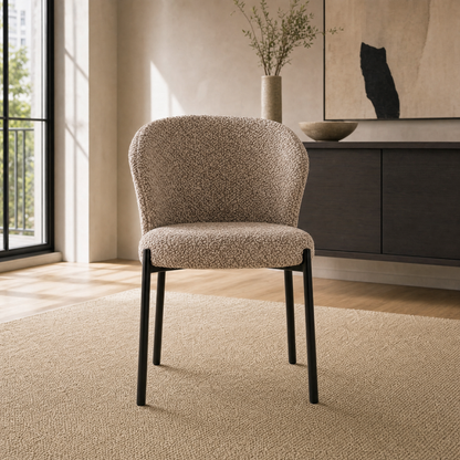 Silla Elira Boucle Taupe