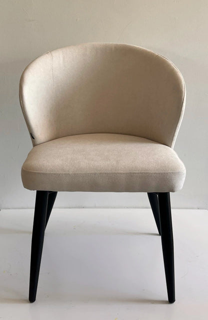 Silla Vita Beige Base Negra