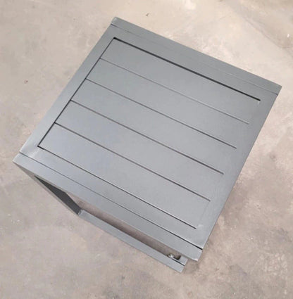 Mesa Arrime Gris Oscuro