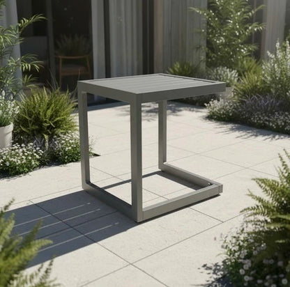 Mesa Arrime Gris Oscuro