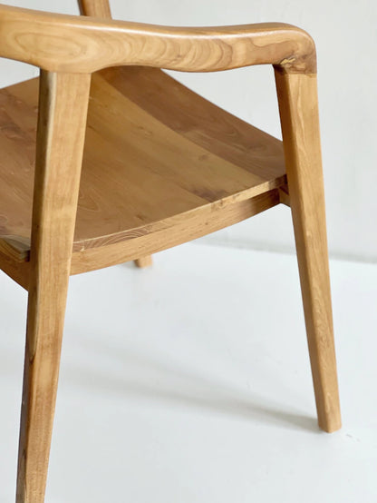 Silla Praga Madera Teka