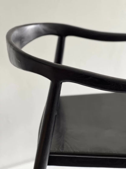 Silla Praga Circle Negra Teka