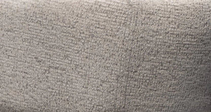 Silla Carly Chenille Gris Base Natural