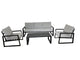 Set Sergipe 3 cuerpos Gris Oscuro