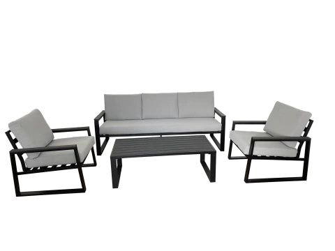 Set Acacia 3 cuerpos Gris Oscuro