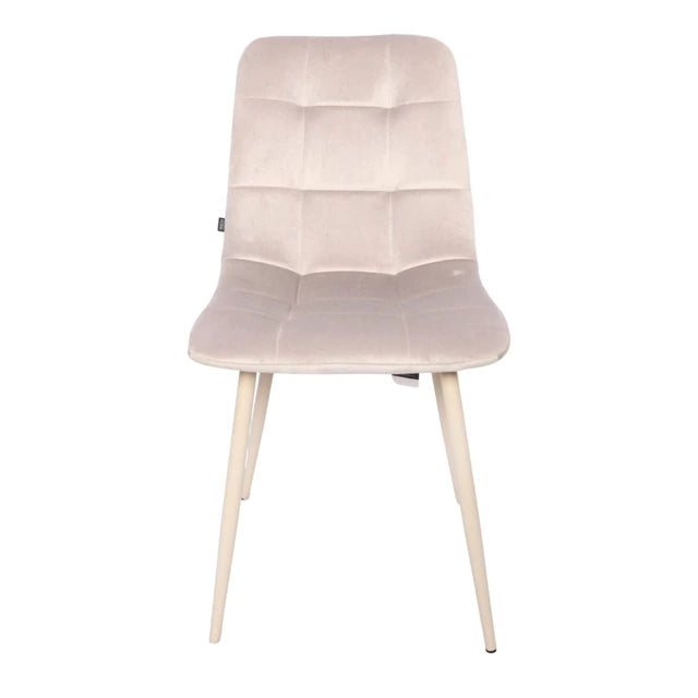 Silla Victoria Taupe Pana Base Capuccino