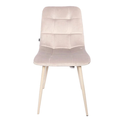 Silla Victoria Taupe Pana Base Capuccino