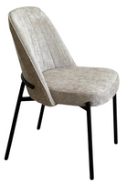 Silla Tová Tostado Base Negra