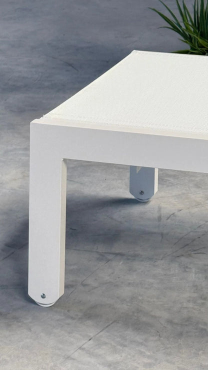 Set x2 Reposeras Candy Blanca