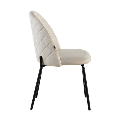 Silla Catania Pana Taupe Base Negra