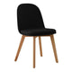 Silla Kyoto Negra Wood