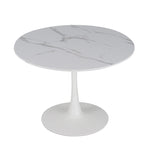 Mesa Noma Tapa Calacata Base Blanca