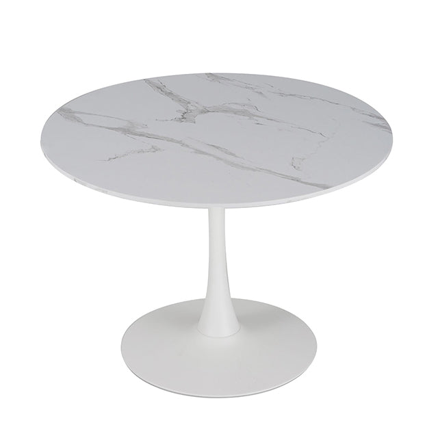 Mesa Noma Tapa Calacata Base Blanca