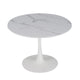 Mesa Noma Tapa Calacata Base Blanca