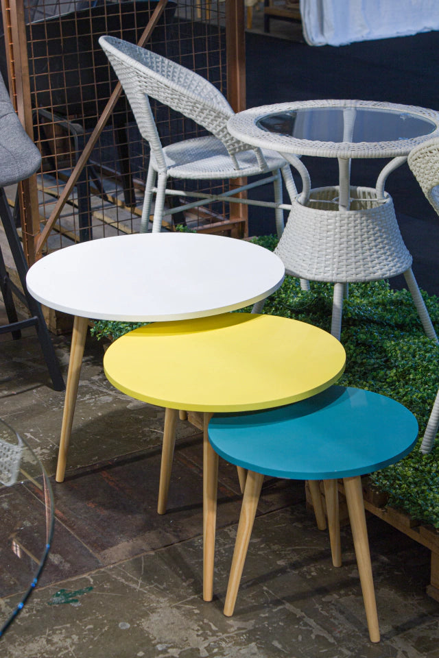 Mesa Ratona Set x3 Colores