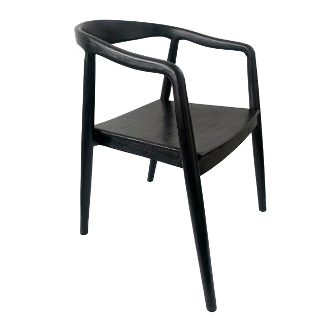 Silla Praga Circle Negra Teka
