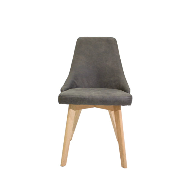 Silla Viena Taupe Pata Natural