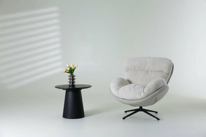 Sillón Arman Ecocuero Taupe c/Chenille con Taupe