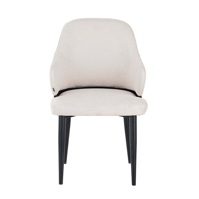 Silla Alani Beige Base Negra