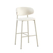 Banqueta Zuno Off White Base Capuccino