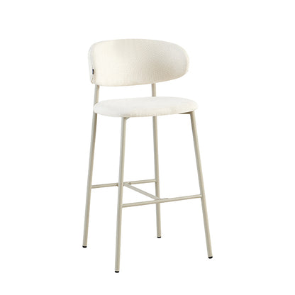 Banqueta Zuno Off White Base Capuccino