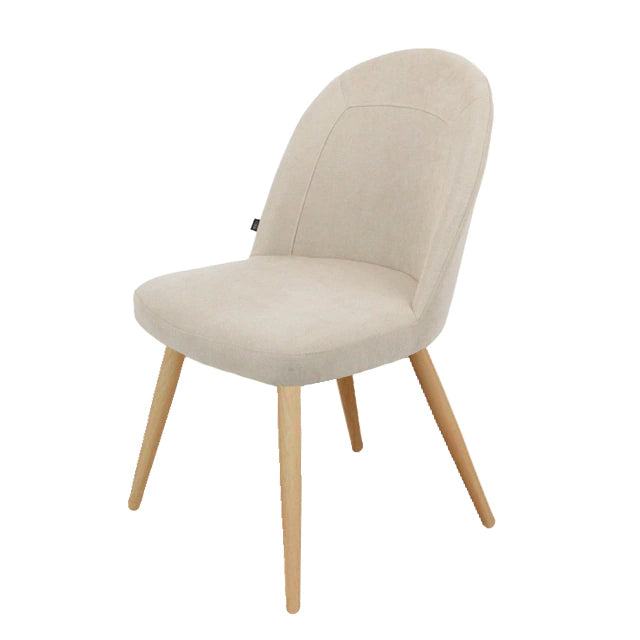 Silla Lara Taupe Base Natural