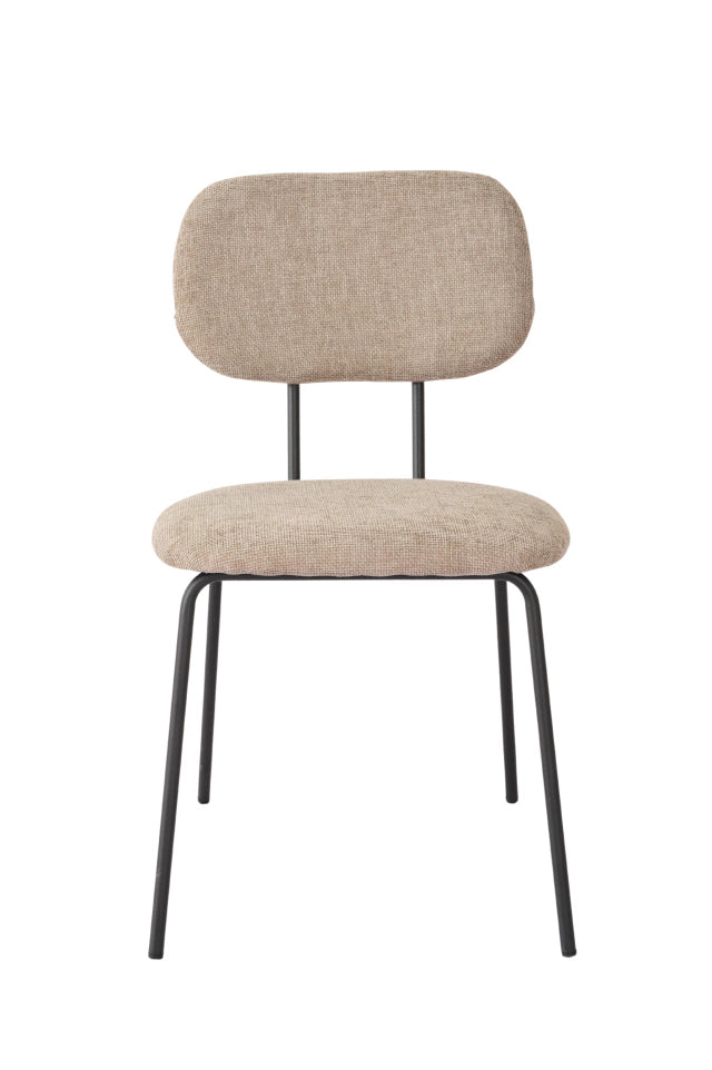 Silla Denver Taupe Base Negra